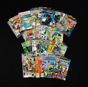 LARGE GROUPING OF MOSTLY 1980S MARVEL COMICS.