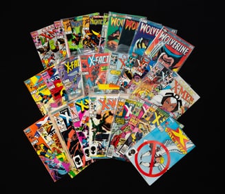 1980S MARVEL COMICS INCLUDING WOLVERINE.