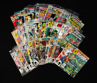 GROUPING OF MOSTLY 1980S MARVEL COMICS.