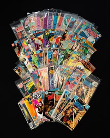 GROUPING OF MOSTLY 1980S DC COMICS.