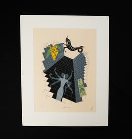 "CAPRICORN" SIGNED ERTE (RUSSIAN/FRENCH, 1892-1990).