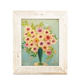 FLORAL STILL LIFE BY FREDERICK WAGENER (1890-1962).