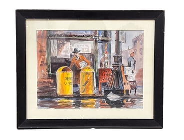 LANSING STREET SCENE BY CARL MATSUDA.