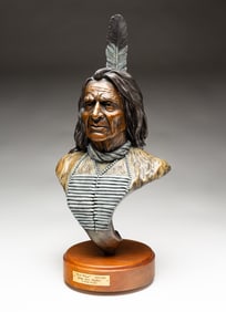 "RED CLOUD" BY RALPH ROYBAL.