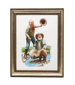 GOLD PROSPECTORS BY ED VERBELL (1921-2018).