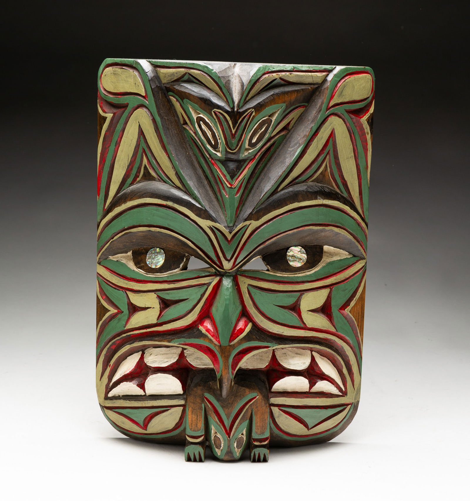 RAY WILLIAMS NORTHWEST COAST NATIVE MASK. (1 of 4)