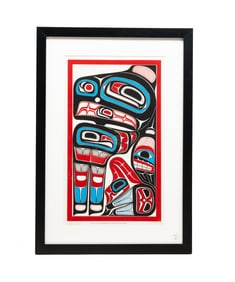 KWA-GUILTH BIRD BY CHIEF TONY HUNT.