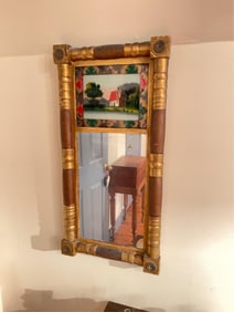 GILDED EMPIRE MIRROR.