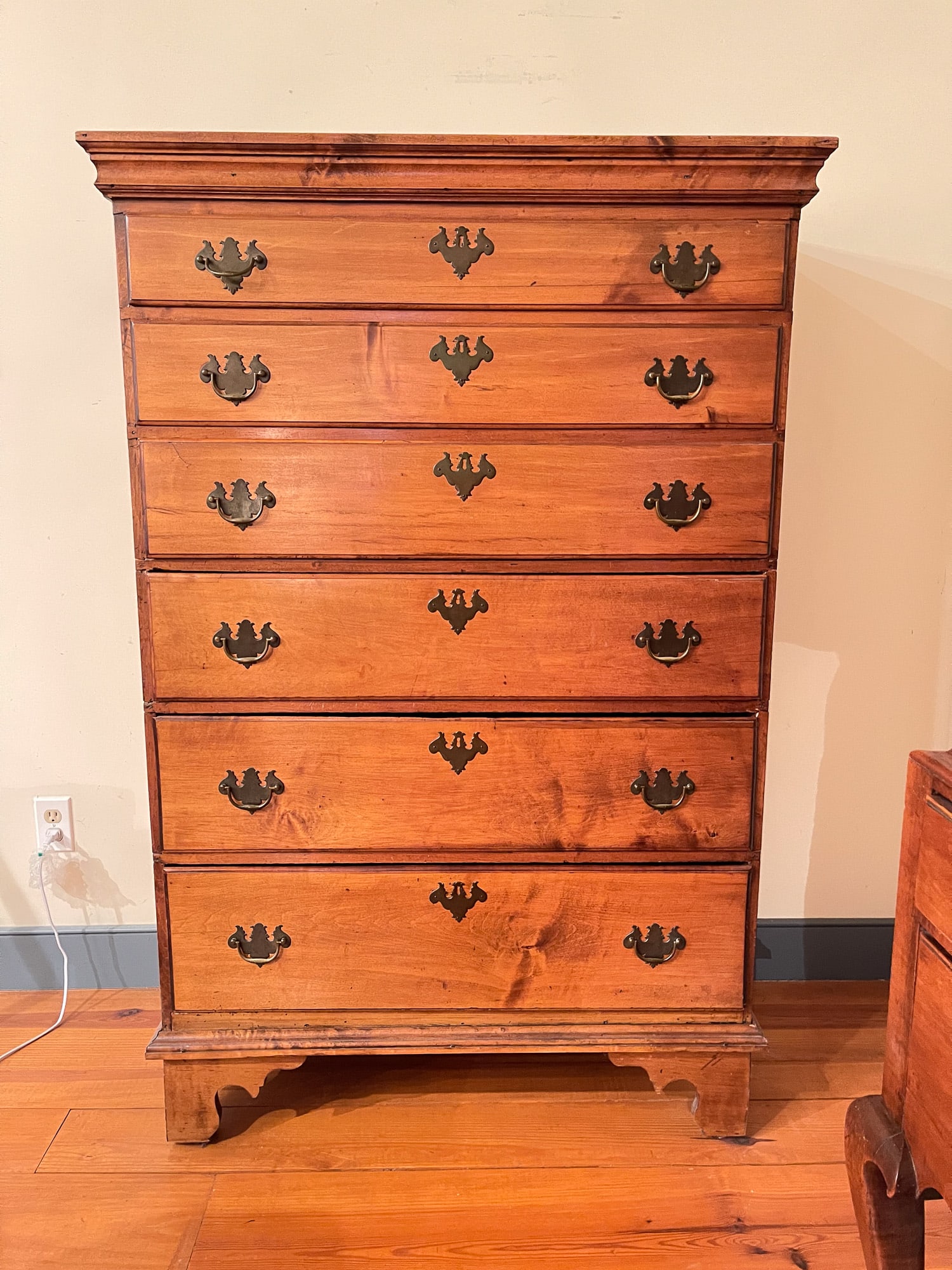 EARLY TALL CHEST. (1 of 2)