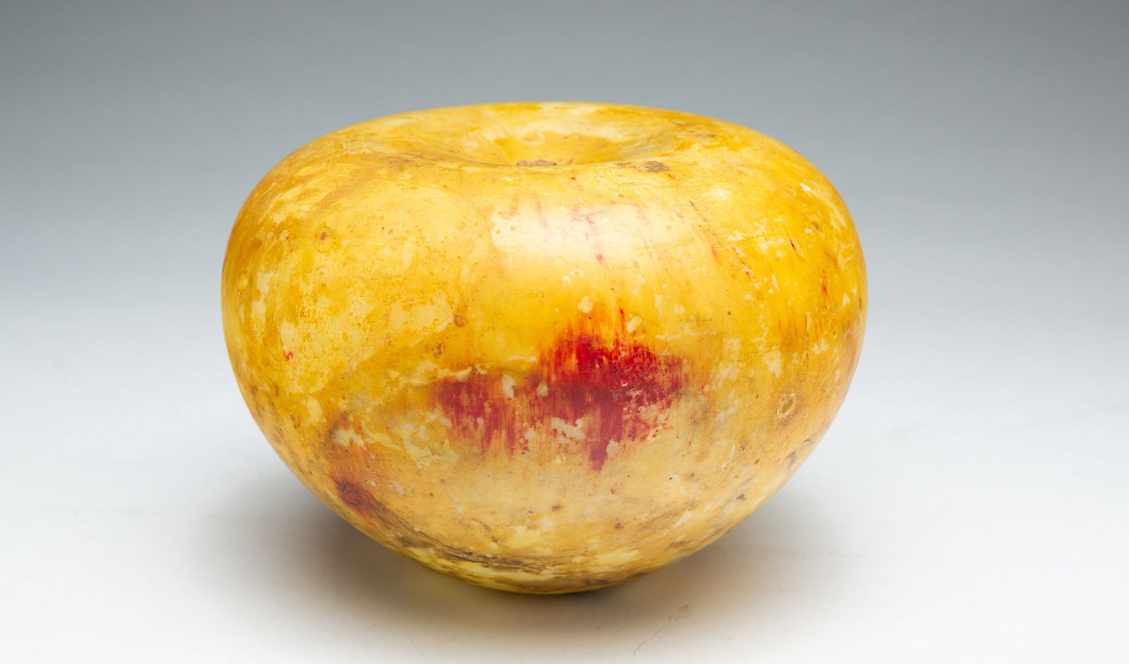 OVERSIZED STONE APPLE. (1 of 4)