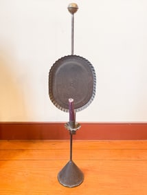 TIN TABLE TOP CANDLE LAMP.