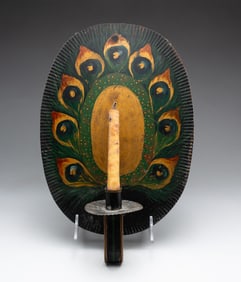TOLE WALL SCONCE.