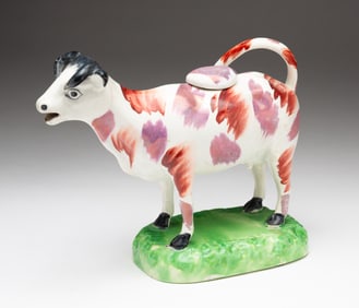STAFFORDSHIRE COW CREAMER.