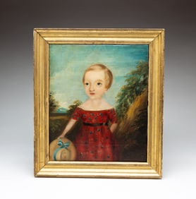 PORTRAIT OF A YOUNG GIRL.