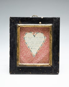 FRAMED VALENTINE.