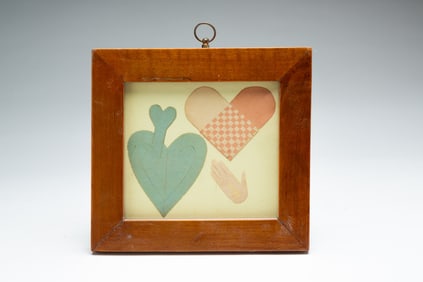 FRAMED VALENTINE.