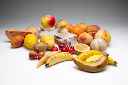 GROUP OF STONE FRUIT.
