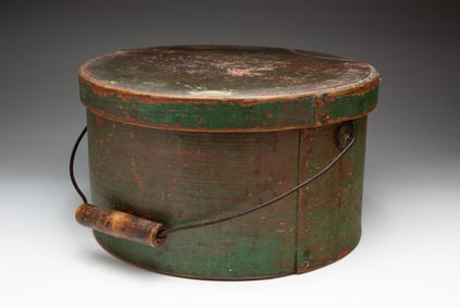 PAINTED BENTWOOD CARRIER.