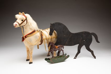 THREE HORSES.