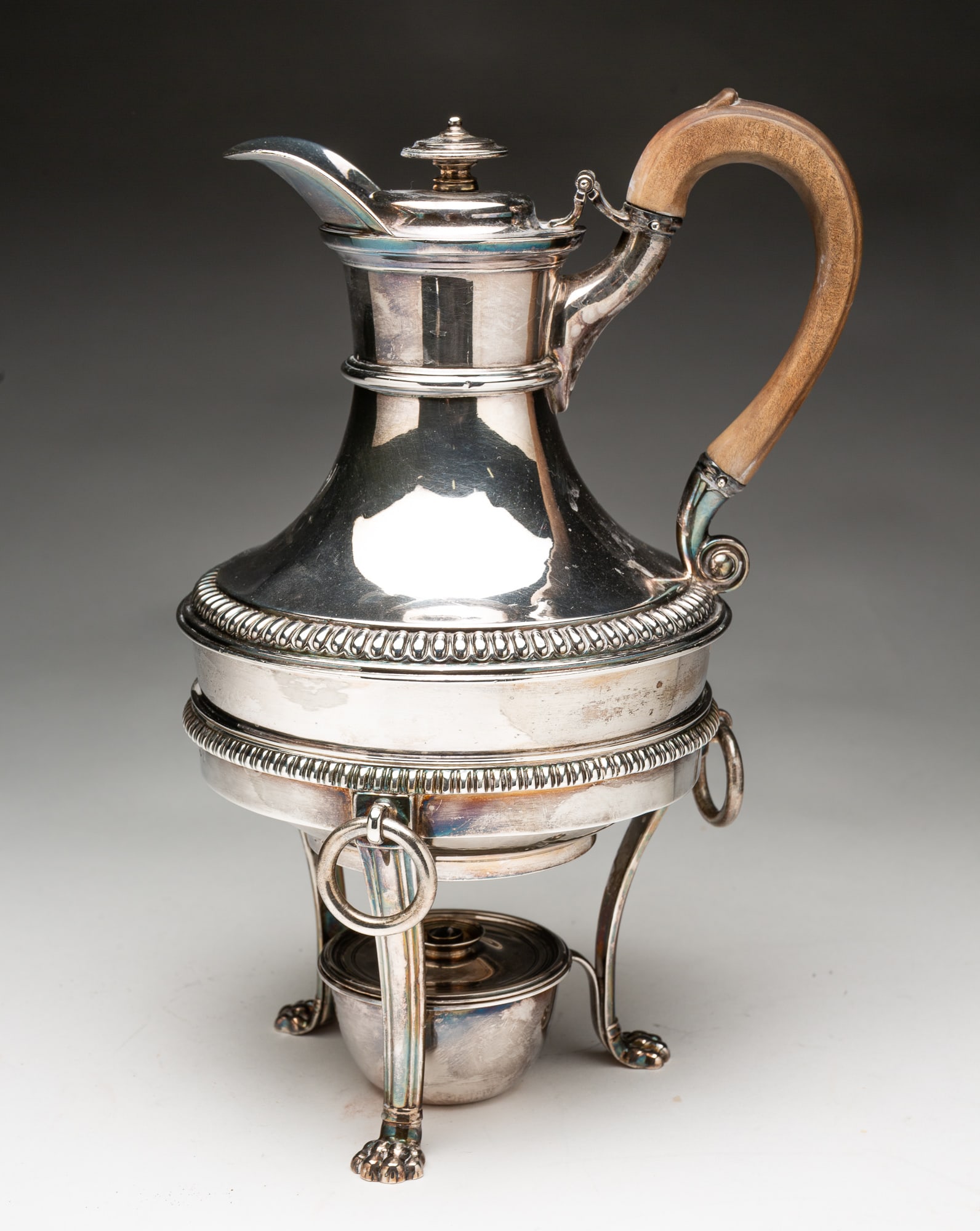 ENGLISH GEORGIAN SHEFFIELD SILVER PLATE BIGGIN BY MATTHEW BOULTON (1728-1809). (1 of 6)