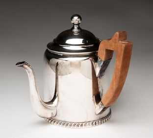 GEORGE III ENGLISH SHEFFIELD SILVER PLATE ARGYLE BY MATTHEW BOULTON (1728-1809).