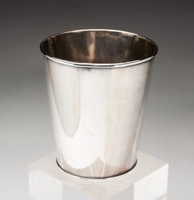 ENGLISH REGENCY SHEFFIELD SILVER PLATE JULEP CUP BY MATTHEW BOULTON (1728-1809).