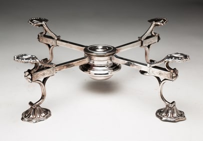 IRISH SILVER DISH CROSS BY WILLIAM LAW.
