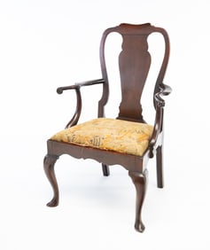 QUEEN ANNE ARMCHAIR.