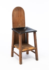 HIGH BACK WEAVER'S CHAIR.