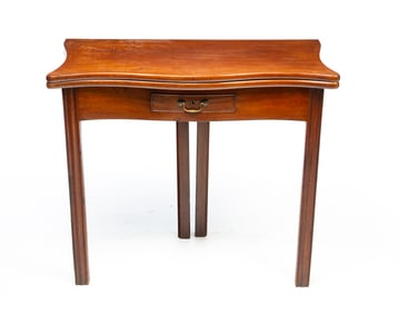 CHIPPENDALE GAME TABLE.