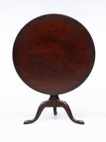 QUEEN ANNE TILT TOP TEA TABLE.
