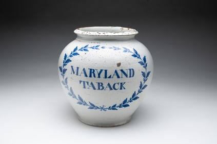 MARYLAND TABACCO JAR.