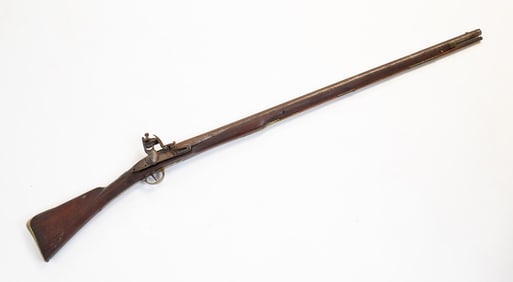 BROWN BESS STYLE FLINTLOCK RIFLE.