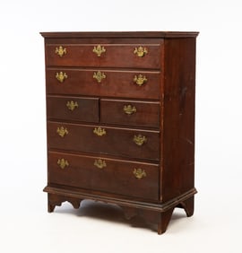 PAINTED MULE CHEST.