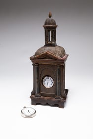 FOLK ART ARCHITECTURAL WATCH HUTCH.