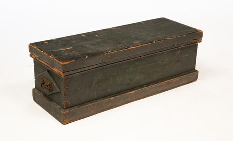 PAINTED TOOL CHEST.