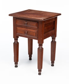 COUNTRY EMPIRE TWO DRAWER STAND.