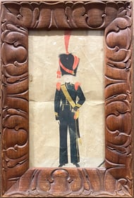 FULL LENGTH PORTRAIT OF CORPORAL LUDWIG WEIMER.