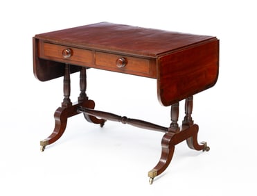 FEDERAL SOFA TABLE.