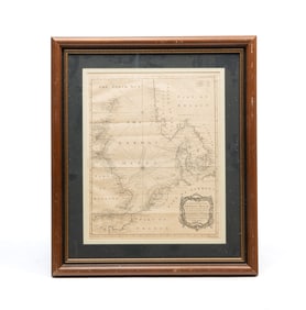 CHART ENGRAVING OF THE GERMAN OCEAN.