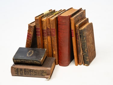 GROUP OF OHIO BOOKS, INCL. "EMBLEMS & ALLEGORIES" BY REV. WILLIAM HOLMES.