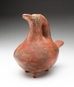 MISSISSIPPIAN POTTERY EFFIGY VESSEL.