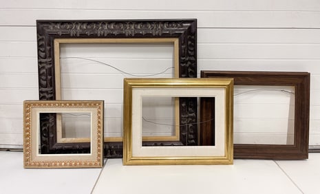 FOUR PICTURE FRAMES.