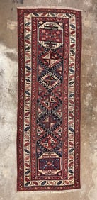 CAUCASIAN WOOL RUNNER.