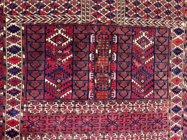 BOKHARA WOOL PRAYER RUG.
