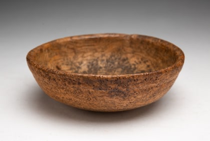 AMERICAN BURLWOOD BOWL.