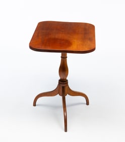 FEDERAL CHERRY CANDLESTAND.