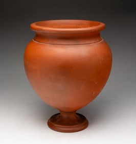WEDGWOOD TERRACOTTA URN.