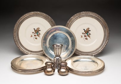 GROUP OF STERLING SILVER.