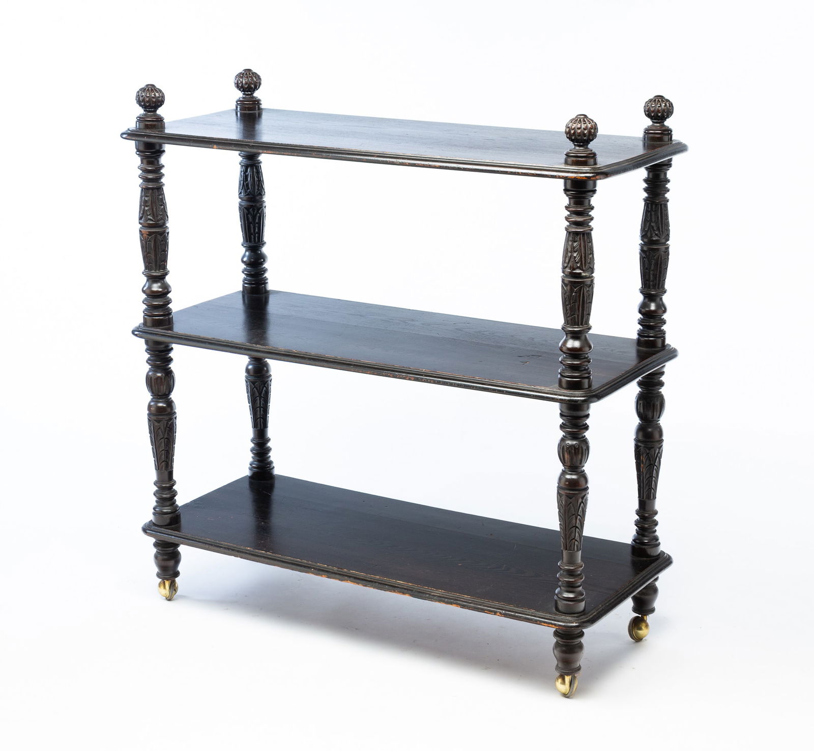 ENGLISH THREE TIER DUMBWAITER. (1 of 4)